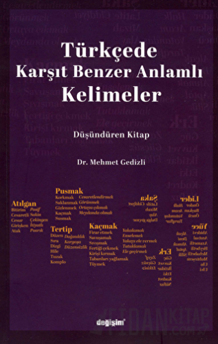 Türkçede Karşıt Benzer Anlamlı Kelimeler Mehmet Gedizli