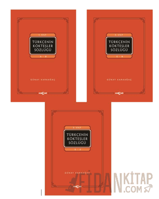Türkçenin Kökteşler Sözlüğü 3 Cilt Takım