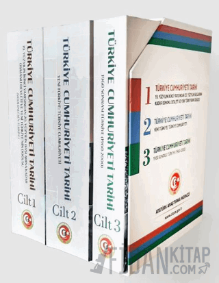 Türkiye Cumhuriyeti Tarihi 3 Kitap Takım Kolektif