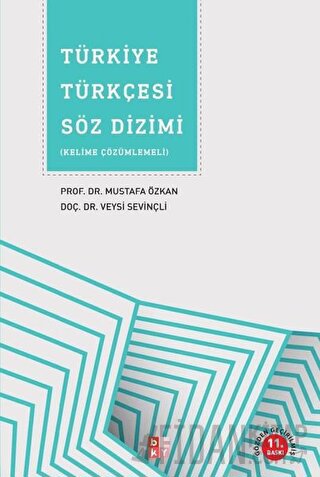 Türkiye Türkçesi Söz Dizimi Mustafa Özkan
