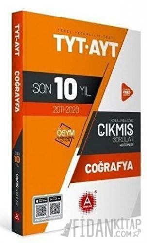 TYT AYT Coğrafya Son 10 Yıl Konularına Göre Tamamı Çözümlü Çıkmış Soru