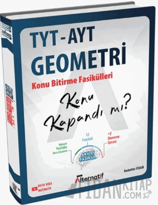 TYT AYT Geometri Konu Bitirme Fasikülleri Sadettin Fidan