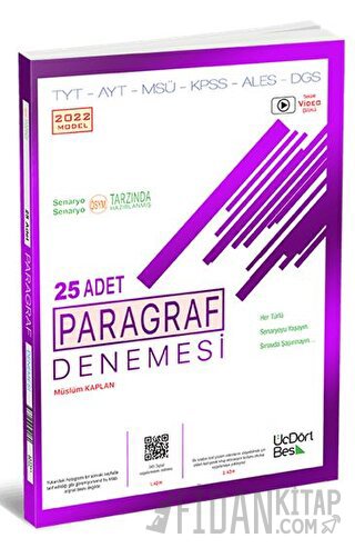 TYT AYT KPSS MSÜ ALES DGS 20'li Paragraf Denemesi