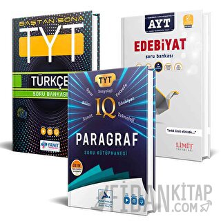 TYT-AYT Türkçe - Edebiyat - Paragraf Soru Bankası 3'lü Set Kolektif