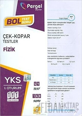 TYT Birinci Oturum Fizik Yaprak Test