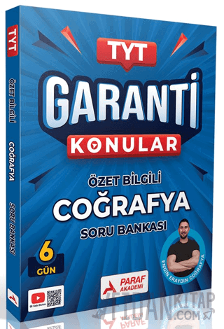 TYT Coğrafya Garanti Konular Soru Bankası Engin Eraydın
