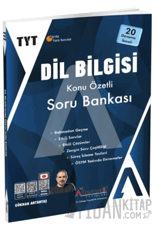 TYT Dil Bilgisi Konu Özetli Soru Bankası Gökhan Artantaş