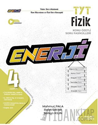 TYT Enerji Fizik Konu Özetli Soru Fasikülleri (4 Fasikül)