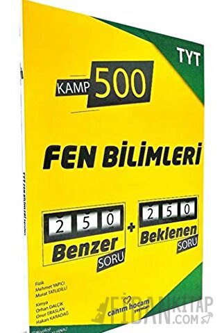 TYT Fen Bilimleri Kamp 500 Denemesi