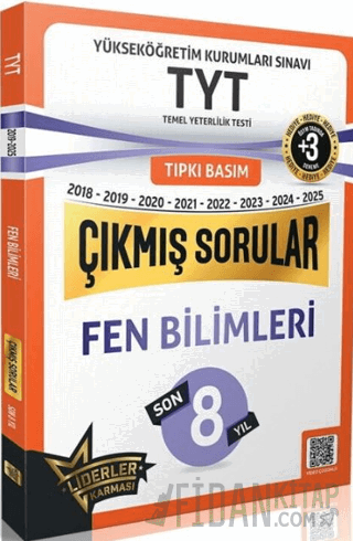 TYT Fen Bilimleri Son 8 Yıl Çıkmış Sorular Kolektif