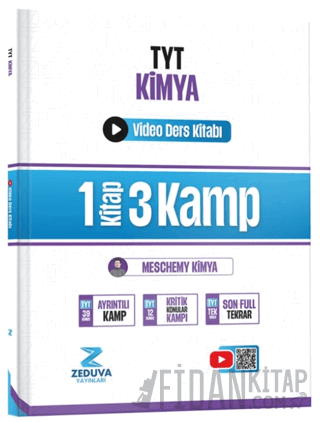 TYT Kimya 1 Kitap 3 Kamp Video Ders Kitabı
