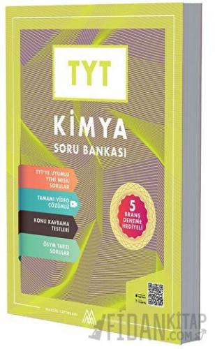 TYT Kimya Soru Bankası 5 Deneme Hediyeli-Video Çözümlü