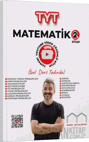 TYT Matematik 2. Kitap Tamamı Çözümlü Soru Bankası Mahsum Öztürk