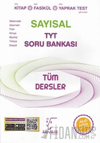 TYT Sayısal Tüm Dersler Soru Bankası Murat Kalelioğlu
