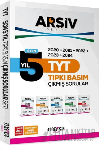 TYT Son 5 Yıl Arşiv Serisi Tıpkı Basım Fasikül Fasikül Çıkmış Sorular