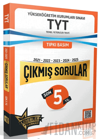 TYT Son 5 Yıl Çıkmış Sorular (2021-2025) Kolektif