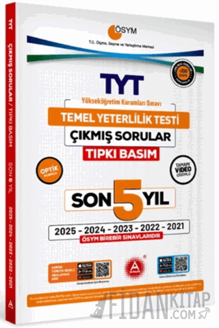 TYT Son 5 yıl Tıpkı Basım Çıkmış Sorular