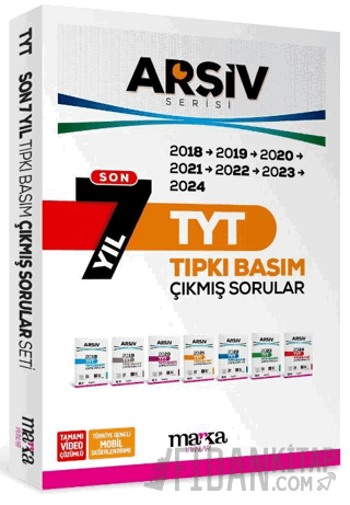 TYT Son 7 Yıl ARŞİV Serisi Tıpkı Basım Fasikül Fasikül Çıkmış Sorular