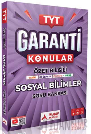 TYT Sosyal Bilimler Garanti Soru Bankası Kolektif