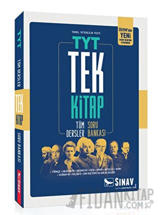 TYT Tek Kitap Tüm Dersler Soru Bankası