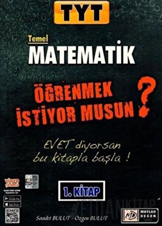TYT Temel Matematik Video Çözümlü Soru Bankası 1. Kitap