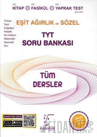 TYT Tüm Dersler Eşit Ağırlık ve Sözel Soru Bankası