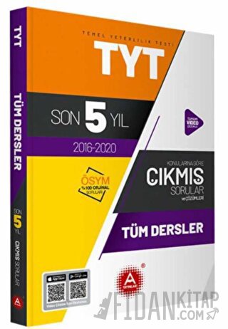 TYT Tüm Dersler Son 5 Yıl Konularına Göre Çıkmış Sorular Kolektif