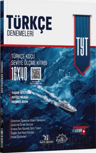 TYT Türkçe 16 x 40 Branş Denemeleri Yaşar Tatlıtürk