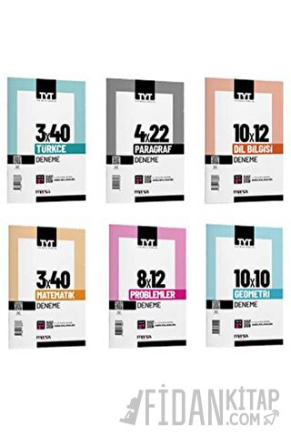 2025 TYT Türkçe - Matematik Branş Deneme Sınavı Seti 6 Fasikül 38 Deneme
