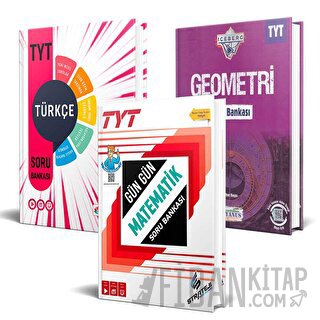 TYT Türkçe - Matematik - Geometri Soru Bankası 3'lü Set Kolektif
