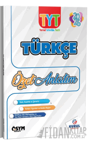 TYT Türkçe Özet Anlatım Kolektif