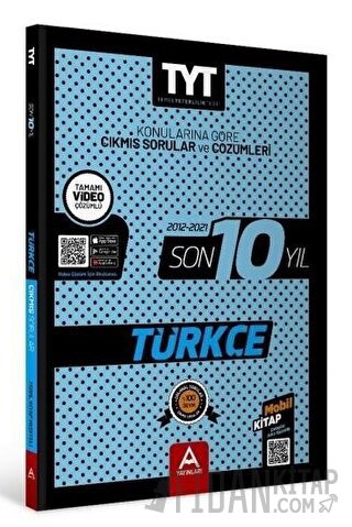 TYT Türkçe Son 10 Yıl Konularına Göre Çıkmış Sorular ve Çözümleri Kole