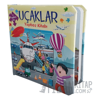Uçaklar Yapboz Kitabı (Ciltli)