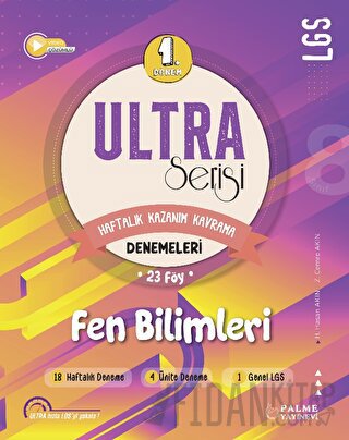 Ultra Serisi LGS 1. Dönem Fen Bilimleri Denemeleri