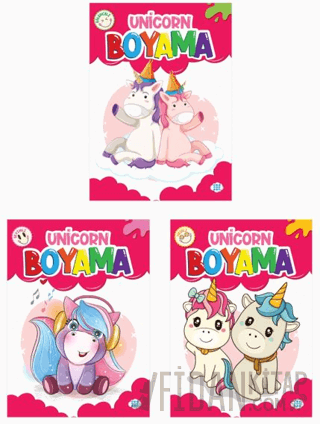 Unicorn Boyama Seti (3 Kitap)