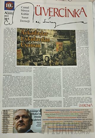 Üvercinka Dergisi: 105 - 106 Temmuz - Ağustos 2023