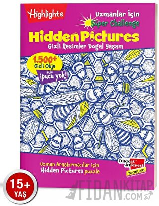 Uzmanlar için Hidden Pictures - Doğal Yaşam Puzzle (Tek Kitap) Kolekti