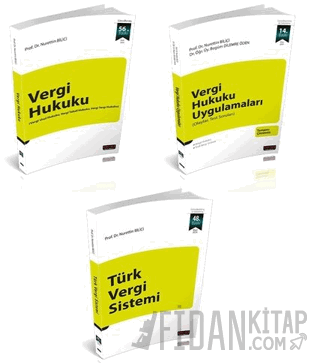 Vergi Hukuku Çalışma Seti 3 Kitap Nurettin Bilici