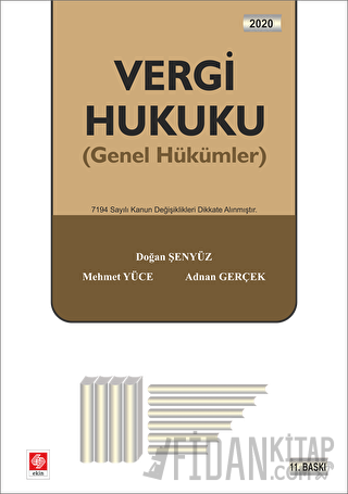 Vergi Hukuku Genel Hükümler