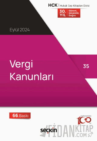 Vergi Kanunları (Cep Kitabı) Seçkin Yayıncılık