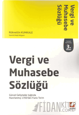 Vergi ve Muhasebe Sözlüğü