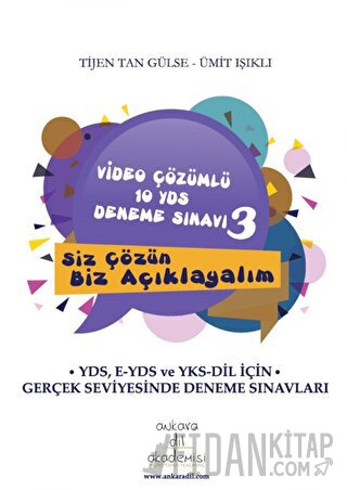 Video Çözümlü 10 YDS Deneme Sınavı - 3
