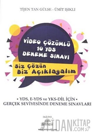 Video Çözümlü 10 YDS Deneme Sınavı