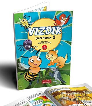 Vızdık Çizgi Roman Renkli Öykü Serisi 2