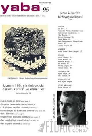 Yaba Edebiyat Dergisi Sayı: 96