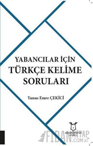 Yabancılar İçin Türkçe Kelime Soruları