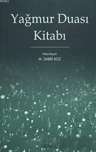 Yağmur Duası Kitabı