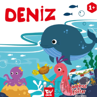 Yapboz Poster Kitap Deniz (Ciltli)