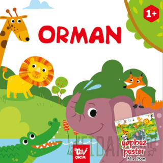 Yapboz Poster Kitap Orman (Ciltli)