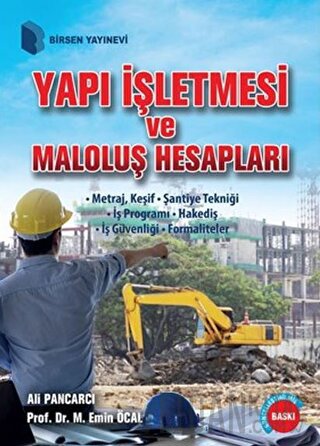 Yapı İşletmesi ve Maloluş Hesapları